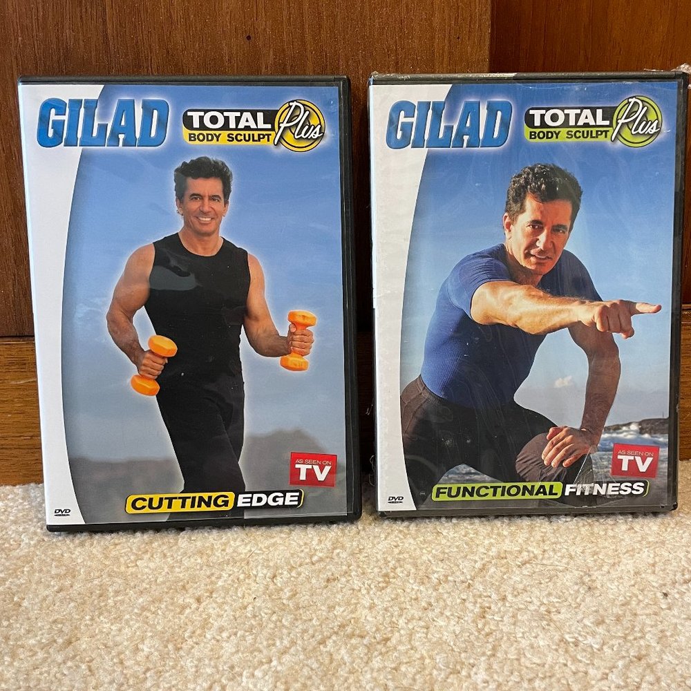 Gilad Total Body Sculpt Plus 2 DVD set
